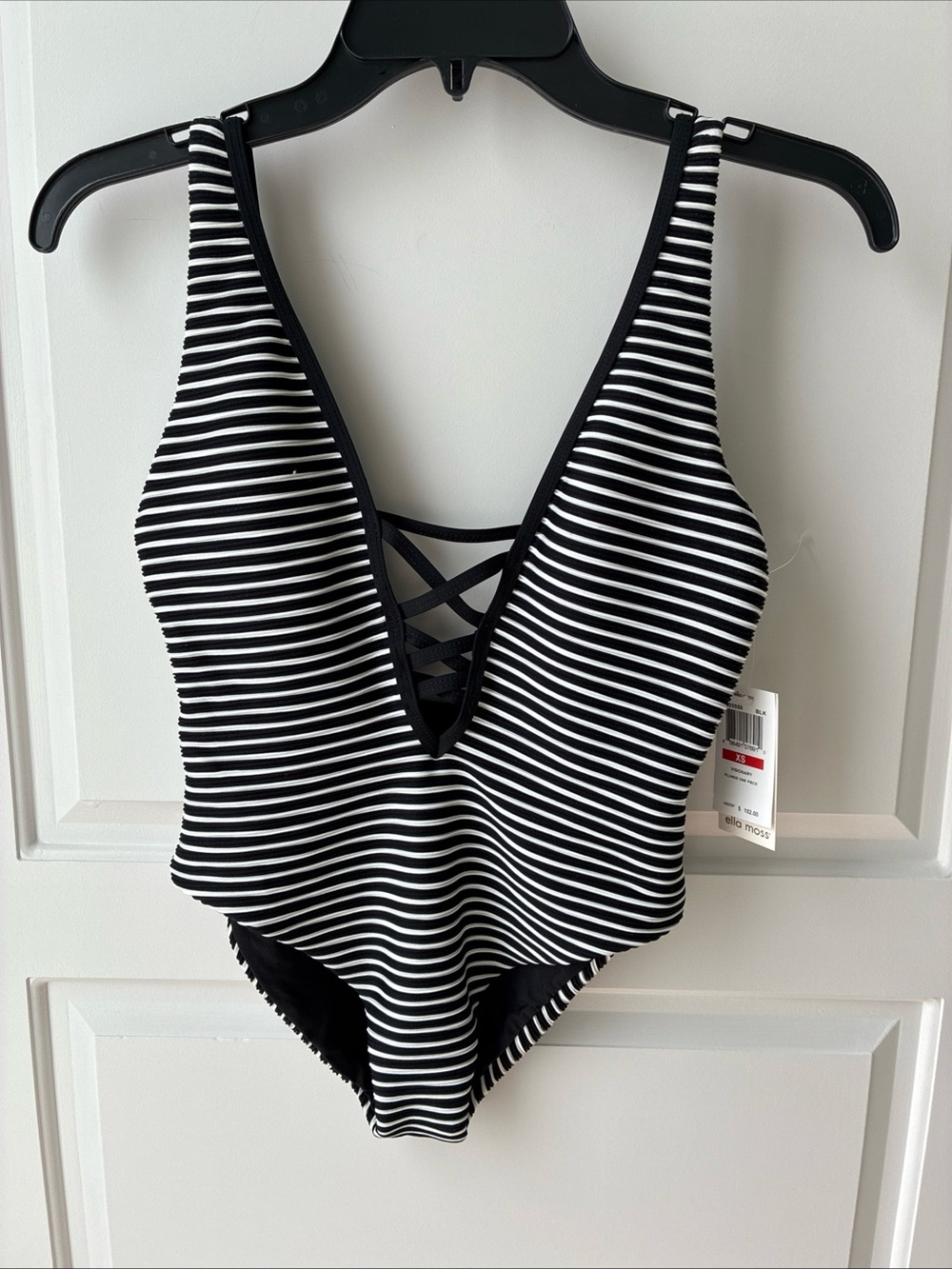 Ella Moss Sexy Plunge Neck Swimsuit -XS